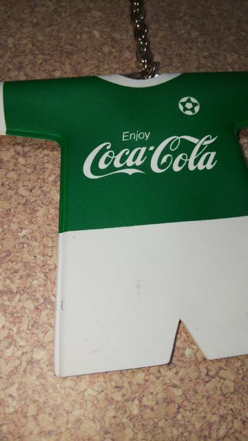 昭和レトロビンテージエンジョイコカ・コーラヴェルディサッカーユニフォーム型キーカバー < ホビー  昭和レトロビンテージエンジョイコカ・コーラヴェルディサッカーユニフォーム型キーカバー < ホビーの