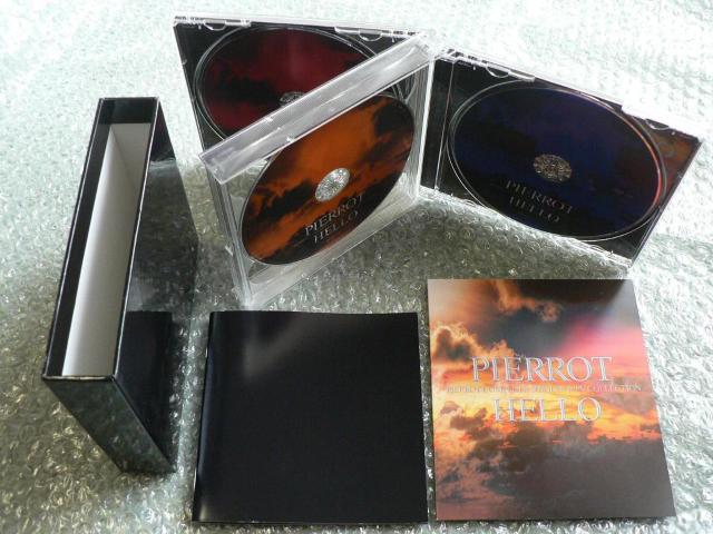 PIERROT/ピエロ【HELLO -COMPLETE SINGLES AND PV COLLECTION】2CD+DVD/ベスト < タレントグッズ  PIERROT/ピエロ【HELLO -COMPLETE SINGLES AND PV COLLECTION】2CD+DVD/ベスト < タレントグッズの