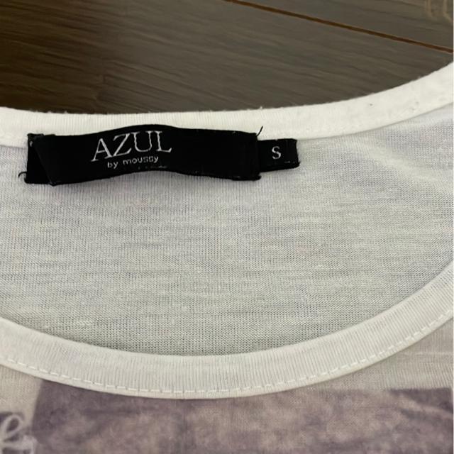 AZUL by moussyアズールバイマウジーフォトTシャツカットソー < ブランド  AZUL by moussyアズールバイマウジーフォトTシャツカットソー < ブランドの