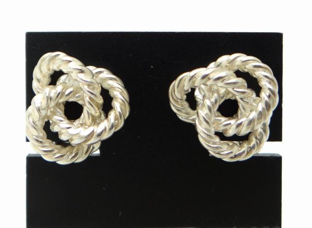 TIFFANY&CO. ティファニー ツイスト イヤリング シルバー SV925<USED>【送料無料】 < ブランド TIFFANY&CO. ティファニー ツイスト イヤリング シルバー SV925<USED>【送料無料】 < ブランドの