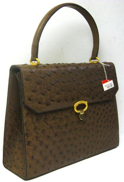 極美品フランス製 最高級オーストリッチ本革製品ギラロッシュGUY LAROCHE < 女性ファッション  極美品フランス製 最高級オーストリッチ本革製品ギラロッシュGUY LAROCHE < 女性ファッションの