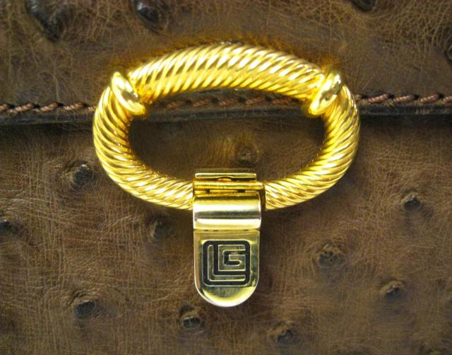 極美品フランス製 最高級オーストリッチ本革製品ギラロッシュGUY LAROCHE < 女性ファッション  極美品フランス製 最高級オーストリッチ本革製品ギラロッシュGUY LAROCHE < 女性ファッションの