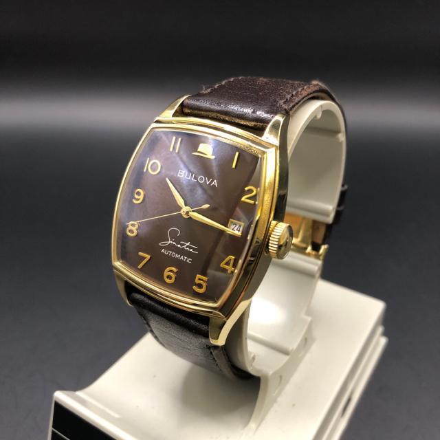 即決 BULOVA フランク・シナトラ 自動巻き 腕時計 < 男性アクセサリー/時計  即決 BULOVA フランク・シナトラ 自動巻き 腕時計  < 男性アクセサリー/時計の