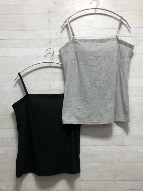 新品☆6L♪ソフトカップ付タンクトップやベアトップなど6枚セット♪☆G987 < 女性ファッション  新品☆6L♪ソフトカップ付タンクトップやベアトップなど6枚セット♪☆G987 < 女性ファッションの