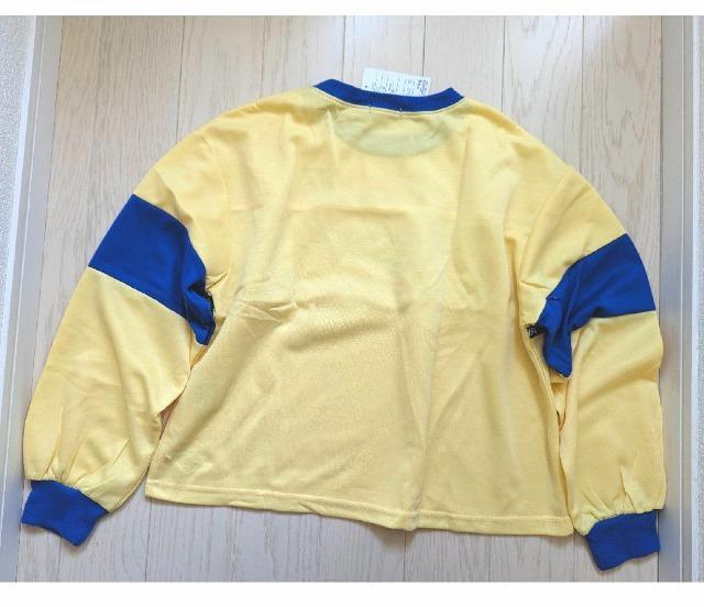 160★ANNES CLUB★ビッグシルエット配色切替ポンチトレーナー★新品★送料無料 < キッズ/ベビー 160★ANNES CLUB★ビッグシルエット配色切替ポンチトレーナー★新品★送料無料 < キッズ/ベビーの