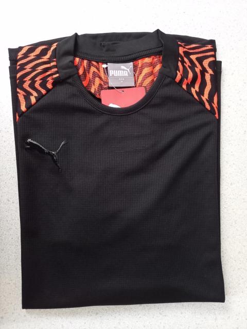 PUMA、ドライ長袖Tシャツ(黒、M) < 男性ファッション  PUMA、ドライ長袖Tシャツ(黒、M) < 男性ファッションの