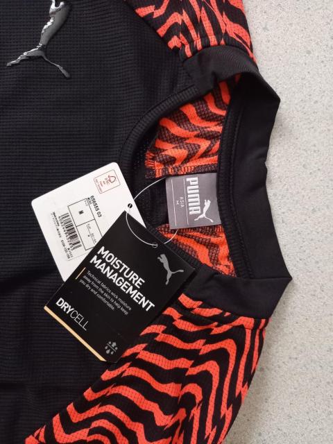 PUMA、ドライ長袖Tシャツ(黒、M) < 男性ファッション  PUMA、ドライ長袖Tシャツ(黒、M) < 男性ファッションの