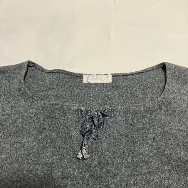 【ヴィンテージ】【有限会社 キャルグロー】 長袖 チュニック ワンピース グレー < 女性ファッション 【ヴィンテージ】【有限会社 キャルグロー】 長袖 チュニック ワンピース グレー < 女性ファッションの