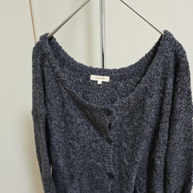 HusHusH】ハッシュアッシュ トップス カーディガン ペプラム < ブランド HusHusH】ハッシュアッシュ トップス カーディガン ペプラム < ブランドの