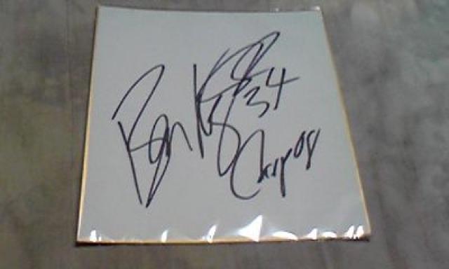 元広島カープ コズロースキー サイン < レジャー/スポーツ  元広島カープ コズロースキー サイン  < レジャー/スポーツの