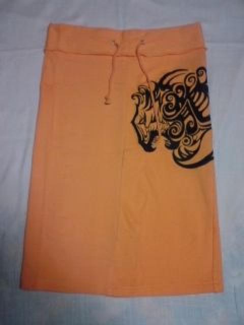 グラッドひざ下ロングスカート刺繍オレンジB系GLADNEWS < ブランド グラッドひざ下ロングスカート刺繍オレンジB系GLADNEWS < ブランドの