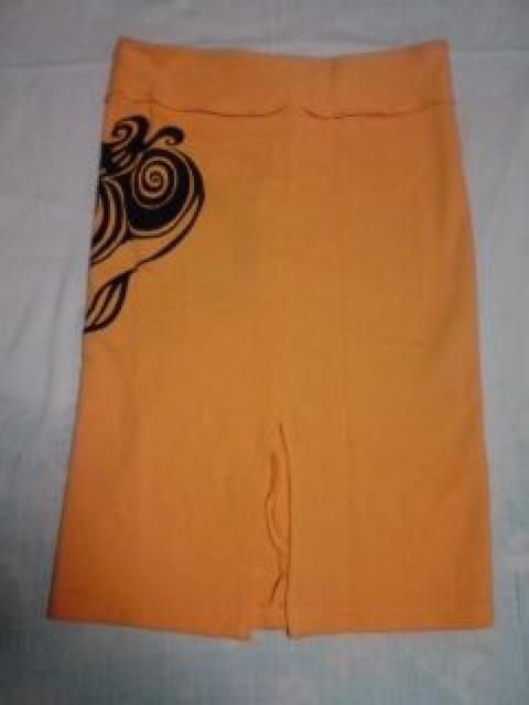 グラッドひざ下ロングスカート刺繍オレンジB系GLADNEWS < ブランド グラッドひざ下ロングスカート刺繍オレンジB系GLADNEWS < ブランドの