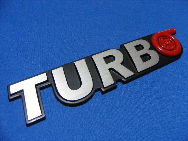 ●TURB○ タービン型!エンブレム アルミ製凹凸仕様!● < 自動車/バイク ●TURB○ タービン型!エンブレム アルミ製凹凸仕様!● < 自動車/バイク