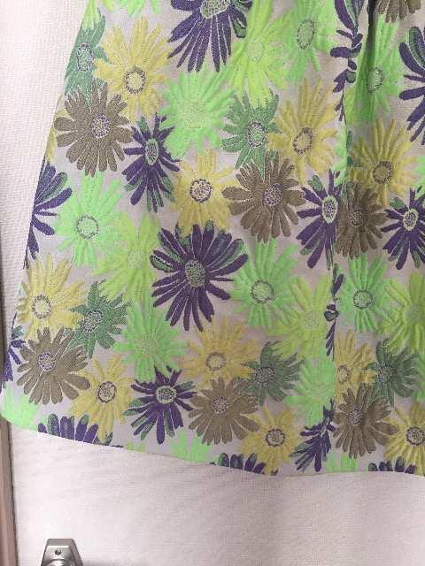 Vi^Otchesty Jacquard Flower Skirt  uh 