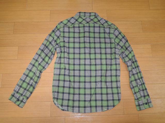 COOTIE クーティー チェックシャツ S 緑系 長袖 < ブランド  COOTIE クーティー チェックシャツ S 緑系 長袖 < ブランドの