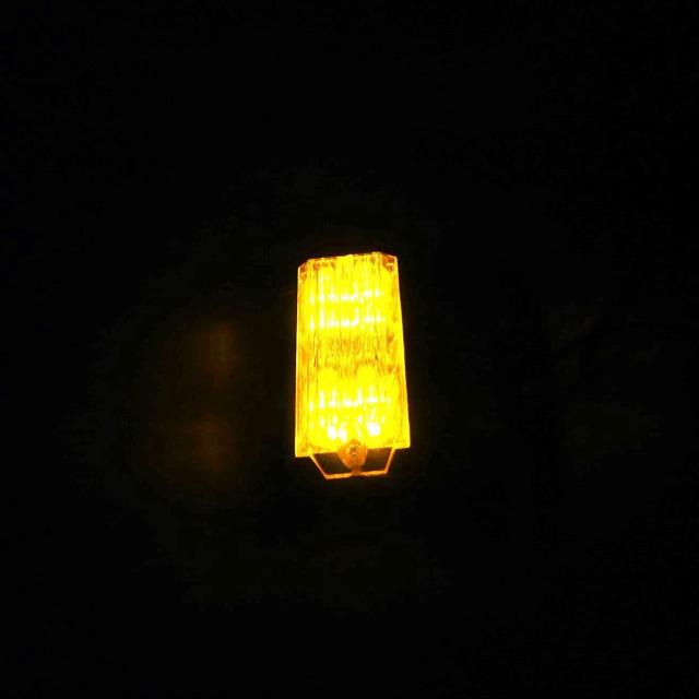 トラック 用 角型 12 LED サイド マーカー ランプ 24V アンバー 10個セット < 自動車/バイク トラック 用 角型 12 LED サイド マーカー ランプ 24V アンバー 10個セット < 自動車/バイク