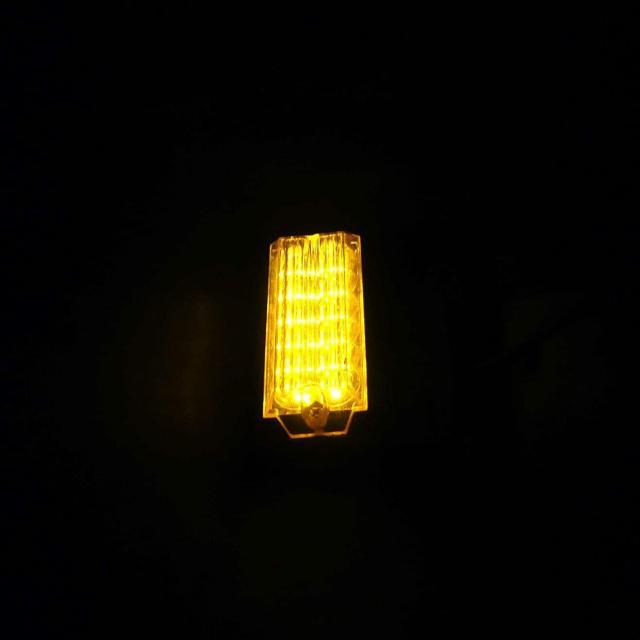トラック 用 角型 12 LED サイド マーカー ランプ 24V アンバー 10個セット < 自動車/バイク トラック 用 角型 12 LED サイド マーカー ランプ 24V アンバー 10個セット < 自動車/バイク