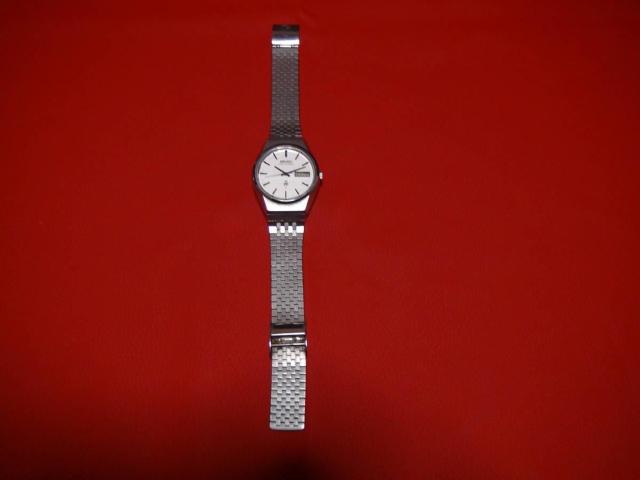 セイコー KQ キングクォーツ メンズ3針カレンダー時計 5856-8020 ! 。 < ブランド  セイコー KQ キングクォーツ メンズ3針カレンダー時計 5856-8020 ! 。 < ブランドの