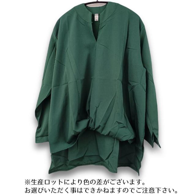 爆ヤス価格1,990円★ゆったり着られるシンプルなデザインのレディース用ブラウス♪ネイビーXL < 女性ファッション  爆ヤス価格1,990円★ゆったり着られるシンプルなデザインのレディース用ブラウス♪ネイビーXL < 女性ファッションの