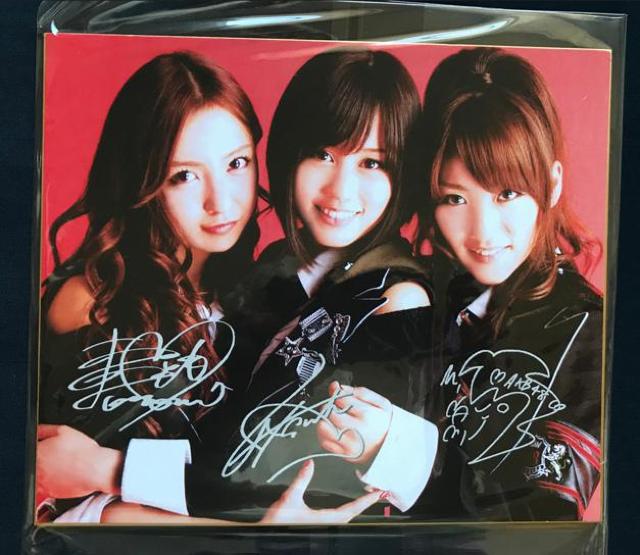 〇 AKB48 板野友美 / 前田敦子 /高橋みなみ プリントサイン入り「色紙」 < タレントグッズ  〇 AKB48 板野友美 / 前田敦子 /高橋みなみ プリントサイン入り「色紙」  < タレントグッズの