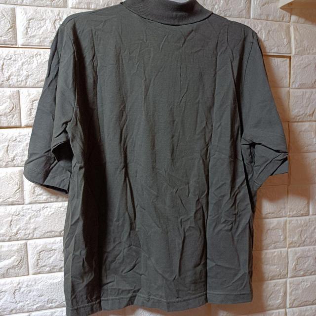 真里子の詩★新品★襟レース付ポロシャツ/カーキ < 女性ファッション  真里子の詩★新品★襟レース付ポロシャツ/カーキ < 女性ファッションの