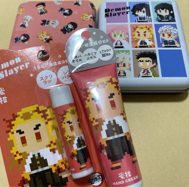 鬼滅の刃 ロフト ドット チョコ缶C.D ハンドクリーム リップクリーム 4点 煉獄杏寿郎 < アニメ/コミック/キャラクター  鬼滅の刃 ロフト ドット チョコ缶C.D ハンドクリーム リップクリーム 4点 煉獄杏寿郎  < アニメ/コミック/キャラクターの