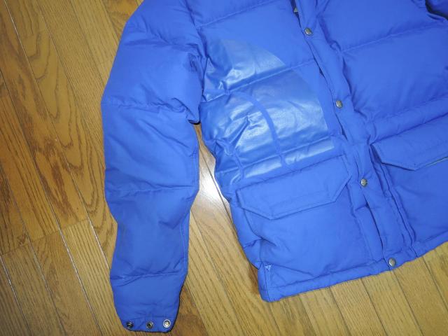 JUNYA WATANABE × THE NORTH FACE ダウン パーカージャケット XS青ジュンヤワタナベ ノースフェイス < ブランド  JUNYA WATANABE × THE NORTH FACE ダウン パーカージャケット XS青ジュンヤワタナベ ノースフェイス < ブランドの