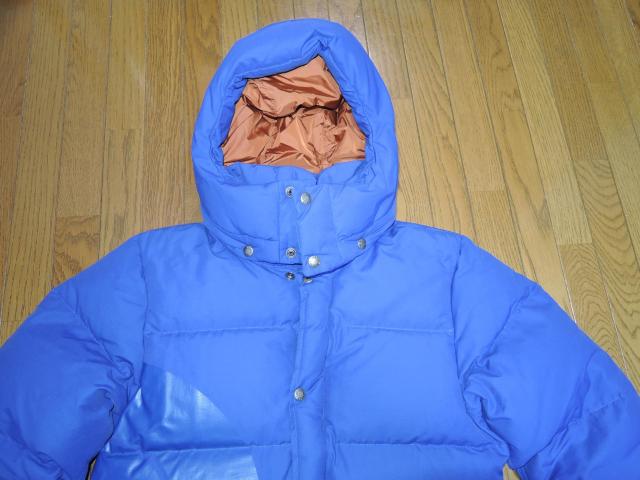 JUNYA WATANABE × THE NORTH FACE ダウン パーカージャケット XS青ジュンヤワタナベ ノースフェイス < ブランド  JUNYA WATANABE × THE NORTH FACE ダウン パーカージャケット XS青ジュンヤワタナベ ノースフェイス < ブランドの