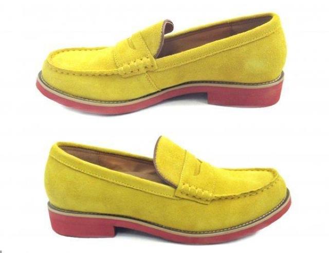 1円~C212新品Dedes本革スウェードヴァンプスリッポン25.5aYELLOW♂ < 男性ファッション 1円~C212新品Dedes本革スウェードヴァンプスリッポン25.5aYELLOW♂ < 男性ファッションの