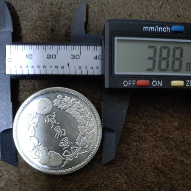 大日本 明治十年 貿易銀貨弊 < ホビー 大日本 明治十年 貿易銀貨弊 < ホビーの