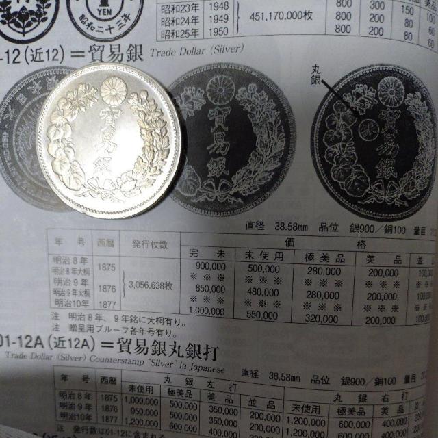 大日本 明治十年 貿易銀貨弊 < ホビー 大日本 明治十年 貿易銀貨弊 < ホビーの