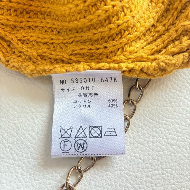 ◆美品◆オズモーシス◆ざっくりローゲージニットカーディガン◆マスタードイエロー < 女性ファッション  ◆美品◆オズモーシス◆ざっくりローゲージニットカーディガン◆マスタードイエロー < 女性ファッションの