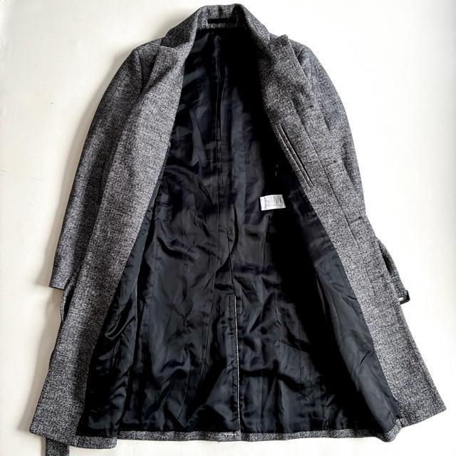 ◆未使用級◆セオリー◆メンズ◆ロングステンカラーウールコート◆ヘリンボーン◆XS < ブランド ◆未使用級◆セオリー◆メンズ◆ロングステンカラーウールコート◆ヘリンボーン◆XS < ブランドの