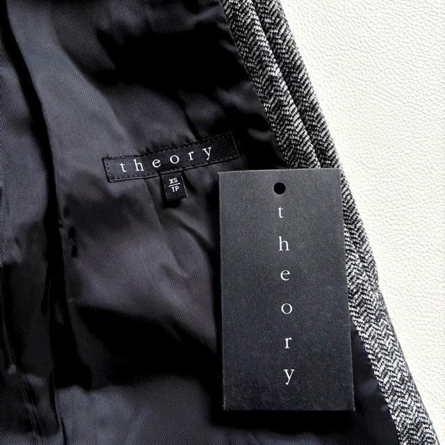 ◆未使用級◆セオリー◆メンズ◆ロングステンカラーウールコート◆ヘリンボーン◆XS < ブランド ◆未使用級◆セオリー◆メンズ◆ロングステンカラーウールコート◆ヘリンボーン◆XS < ブランドの