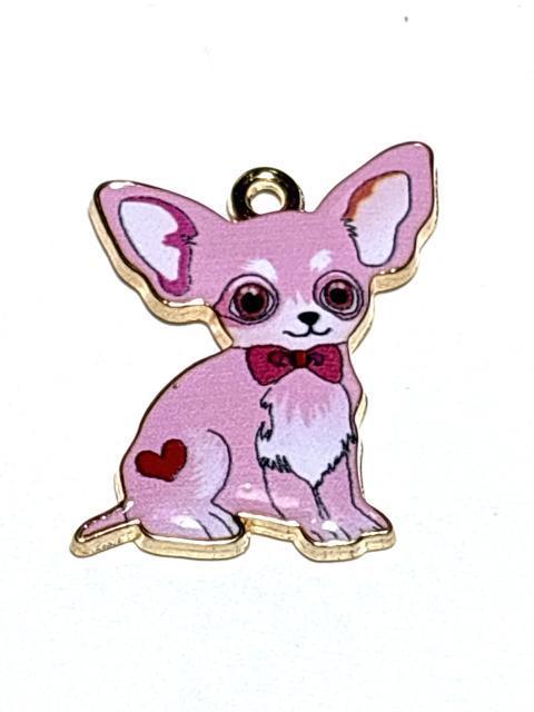 1206 ピンク色 犬ちゃんのチャーム チワワ 小型犬 いぬイヌ プリント樹脂 アクセサリーパーツ ハンドメイド材料 < ペット/手芸/園芸 1206 ピンク色 犬ちゃんのチャーム チワワ 小型犬 いぬイヌ プリント樹脂 アクセサリーパーツ ハンドメイド材料 < ペット/手芸/園芸の