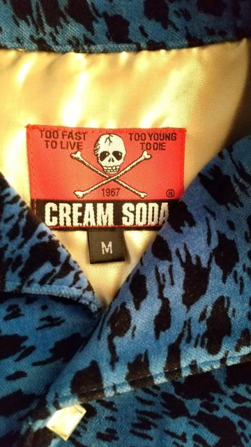 クリームソーダ ヒョウ柄シャツ ピンクドラゴン ブラックキャッツ ペパーミント チョッパー ドライボーンズ 原宿 < 男性ファッション クリームソーダ ヒョウ柄シャツ ピンクドラゴン ブラックキャッツ ペパーミント チョッパー ドライボーンズ 原宿 < 男性ファッションの