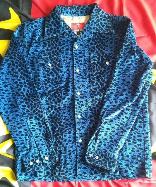 クリームソーダ ヒョウ柄シャツ ピンクドラゴン ブラックキャッツ ペパーミント チョッパー ドライボーンズ 原宿 < 男性ファッション クリームソーダ ヒョウ柄シャツ ピンクドラゴン ブラックキャッツ ペパーミント チョッパー ドライボーンズ 原宿 < 男性ファッションの