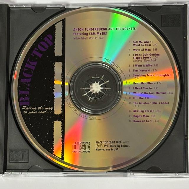 Anson Funderburgh & The Rockets / Tell Me What I Want to Hear < CD/DVD/ビデオ Anson Funderburgh & The Rockets / Tell Me What I Want to Hear < CD/DVD/ビデオの