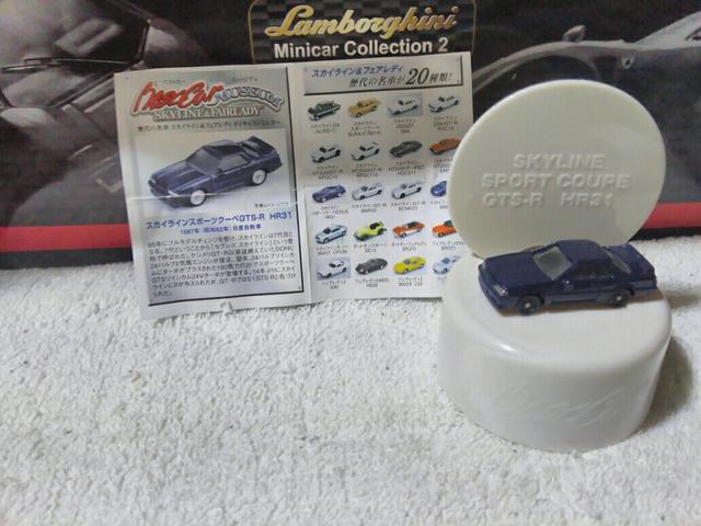 セブンイレブン限定 1/108 スカイラインR31 GTS-R ダークブルー < ホビー セブンイレブン限定 1/108 スカイラインR31 GTS-R ダークブルー < ホビーの