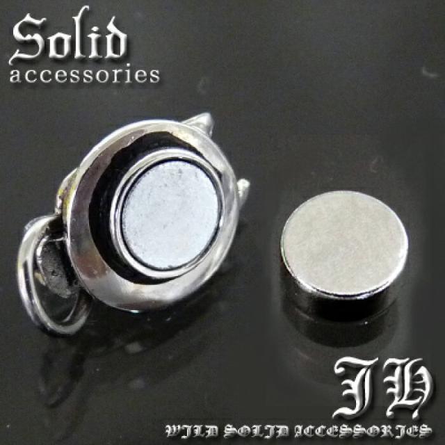 最高級.存在感【ステンレス】マグネットウルフ イヤリング < 男性アクセサリー/時計 最高級.存在感【ステンレス】マグネットウルフ イヤリング < 男性アクセサリー/時計の