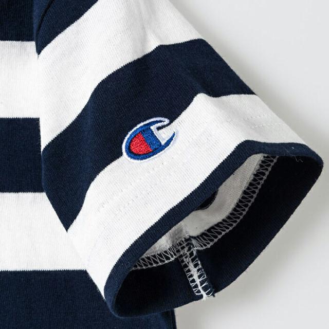 限定セール●Championチャンピオン【新品】ロゴ入りボーダーTシャツ●紺 100cm < ブランド 限定セール●Championチャンピオン【新品】ロゴ入りボーダーTシャツ●紺 100cm < ブランドの
