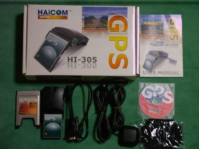 HAiCOM製SDスロット付きCF-GPSレシーバー「HI-305N」 中古! < PC本体/周辺機器  HAiCOM製SDスロット付きCF-GPSレシーバー「HI-305N」 中古!  < PC本体/周辺機器の