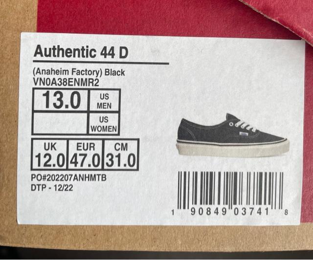 Vi VANS AinC I[ZeBbN @Anaheim US13 󏭁@31cm p  uh 