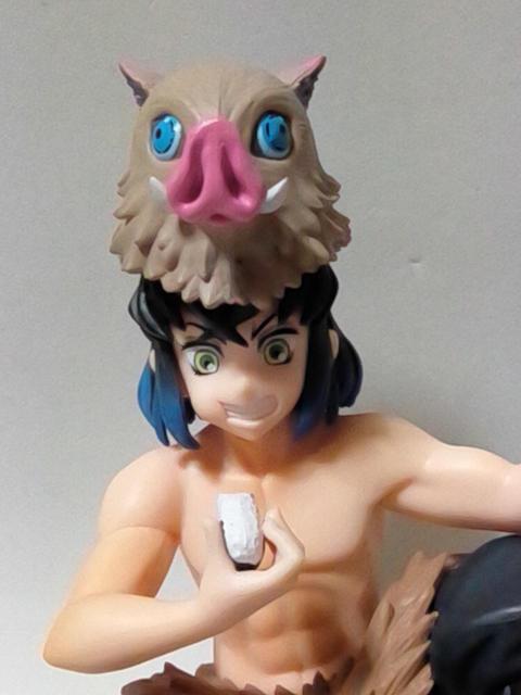 ■鬼滅の刃■プレミアムちょこのせフィギュア★嘴平伊之助 箱無し開封品■ < アニメ/コミック/キャラクター  ■鬼滅の刃■プレミアムちょこのせフィギュア★嘴平伊之助 箱無し開封品■ < アニメ/コミック/キャラクターの