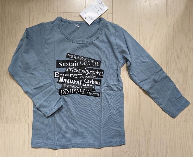 120★綿100%長袖Tシャツ★ロンT★送料無料 < キッズ/ベビー  120★綿100%長袖Tシャツ★ロンT★送料無料  < キッズ/ベビーの