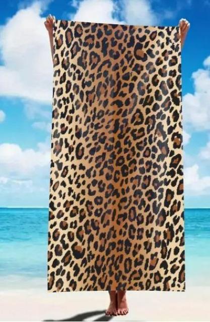 爆ヤス価格1290円★クリエイティブな斑点虎柄ビーチタオル、スタイリッシュなビーチタオル 140cm×70cm < インテリア/ライフ 爆ヤス価格1290円★クリエイティブな斑点虎柄ビーチタオル、スタイリッシュなビーチタオル 140cm×70cm < インテリア/ライフの