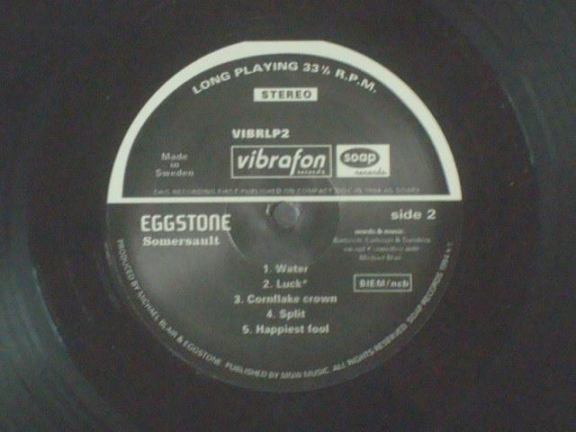 SOMERSAULT / EGGSTONE@SWEDENLP  CD/DVD/rfI 