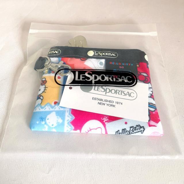 ★新品★LeSportsac レスポートサック ハローキティー ピンク 小銭入れ コインケース キーコインポーチ 送料無料 < 女性ファッション  ★新品★LeSportsac レスポートサック ハローキティー ピンク 小銭入れ コインケース キーコインポーチ 送料無料 < 女性ファッションの