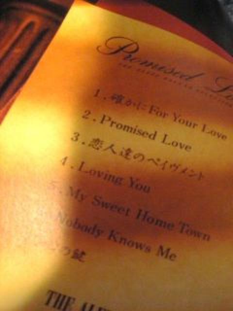 THE ALFEE(AtB[)CD,Promised Love  ^gObY 