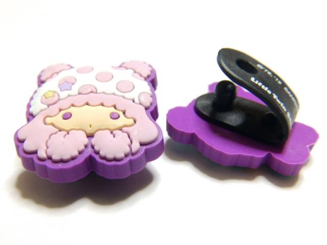 【キキララ リトルツインスターズ】他社靴も取付可能♪靴ヒモ2本マスコット2個シューアップ < おもちゃ  【キキララ リトルツインスターズ】他社靴も取付可能♪靴ヒモ2本マスコット2個シューアップ < おもちゃの